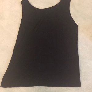 Navy sleeveless Chico’s tank.